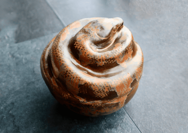 Signature Snake (Copper & Bronze Glaze) - Image 2
